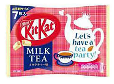Nestle KitKat mini milk tea flavor 7pcs